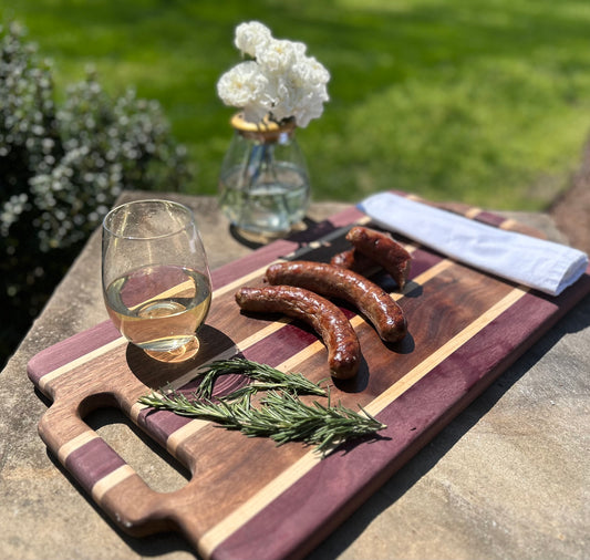 Elk Jalapeño Cheddar Bratwurst (30 lb Case)