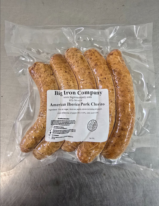 Texas Iberico Pork Chorizo (30 lb case)
