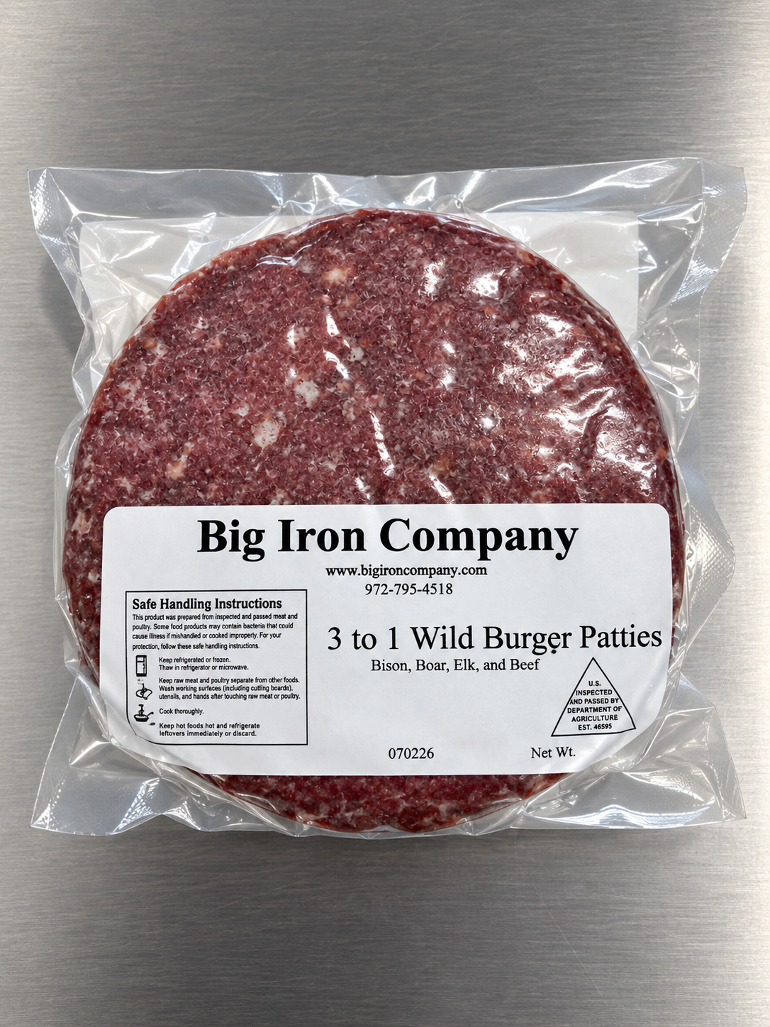 Wild Burger Patties 3-1